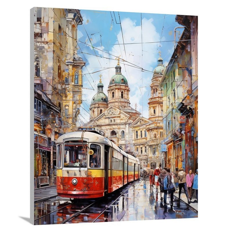 CityPulse - Contemporary Art - Canvas Print