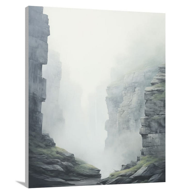 Cliff's Elegance - Canvas Print