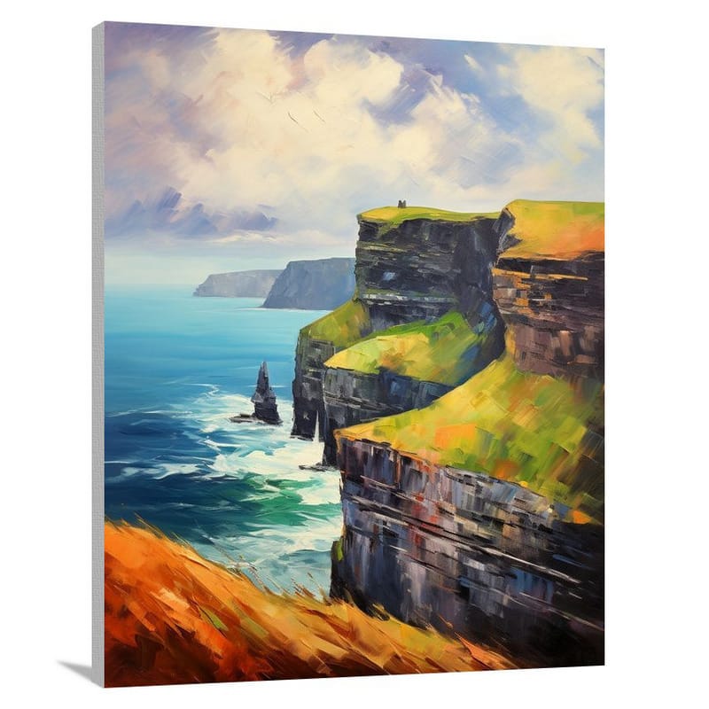 Cliffs of Moher and Attractions - Canvas Print