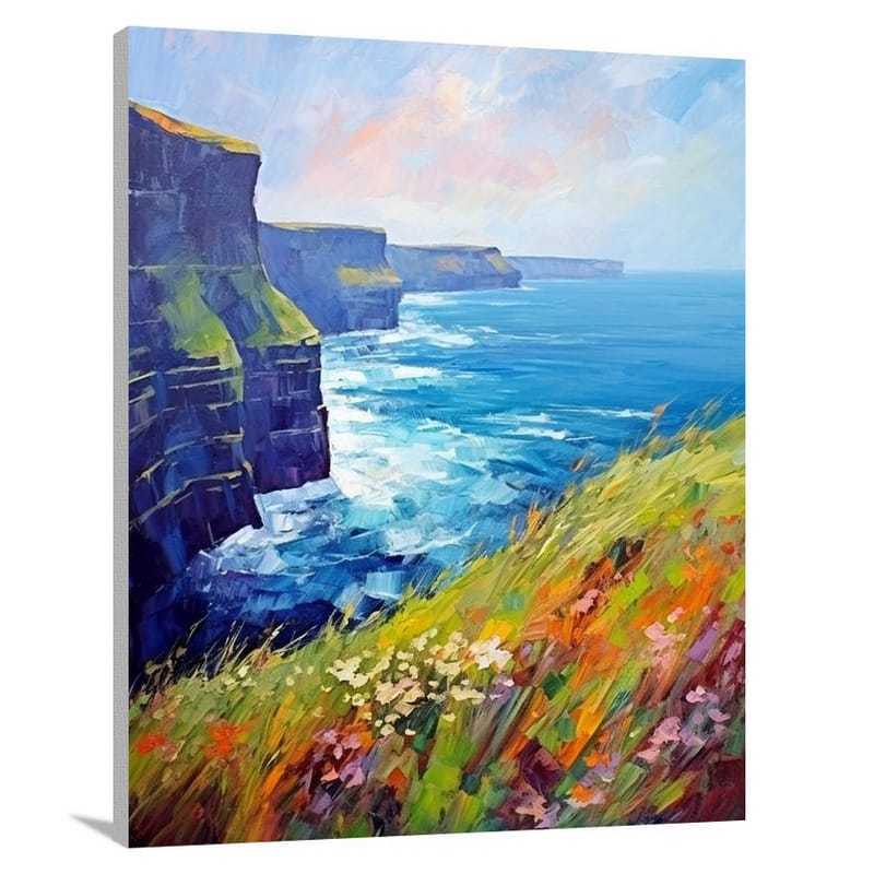 Cliffs of Moher Attractions: Majestic Beauty - Canvas Print