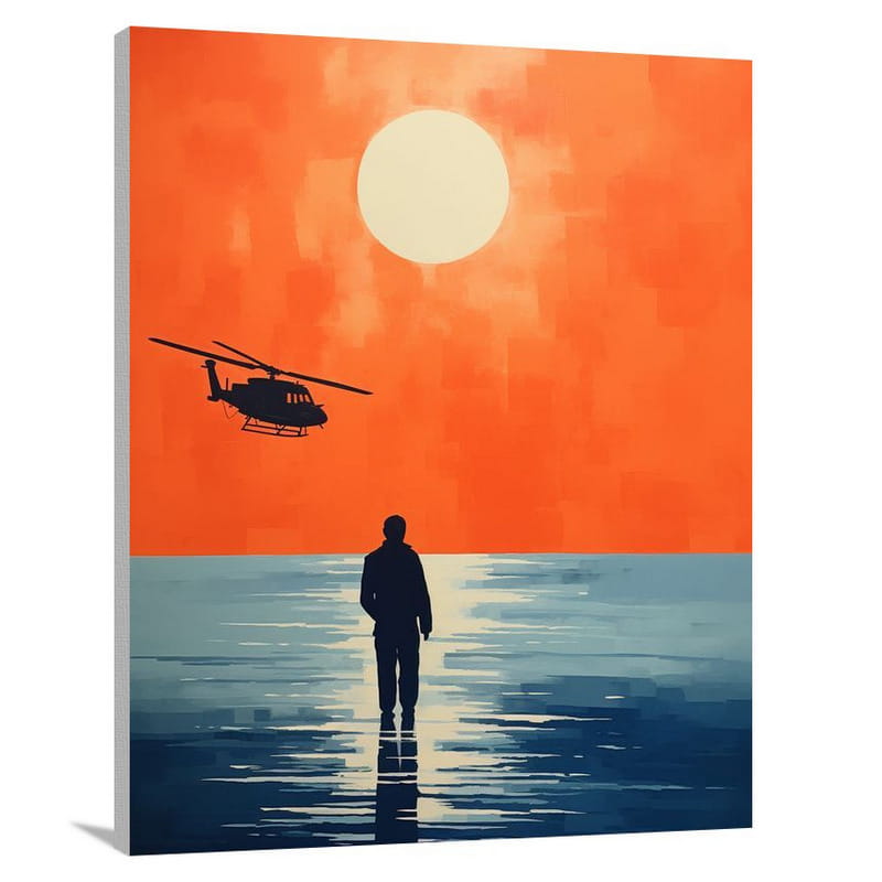 Coast Guard Farewell - Canvas Print