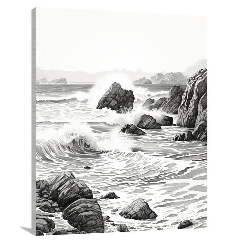 Coastal Harmony: United States - Canvas Print