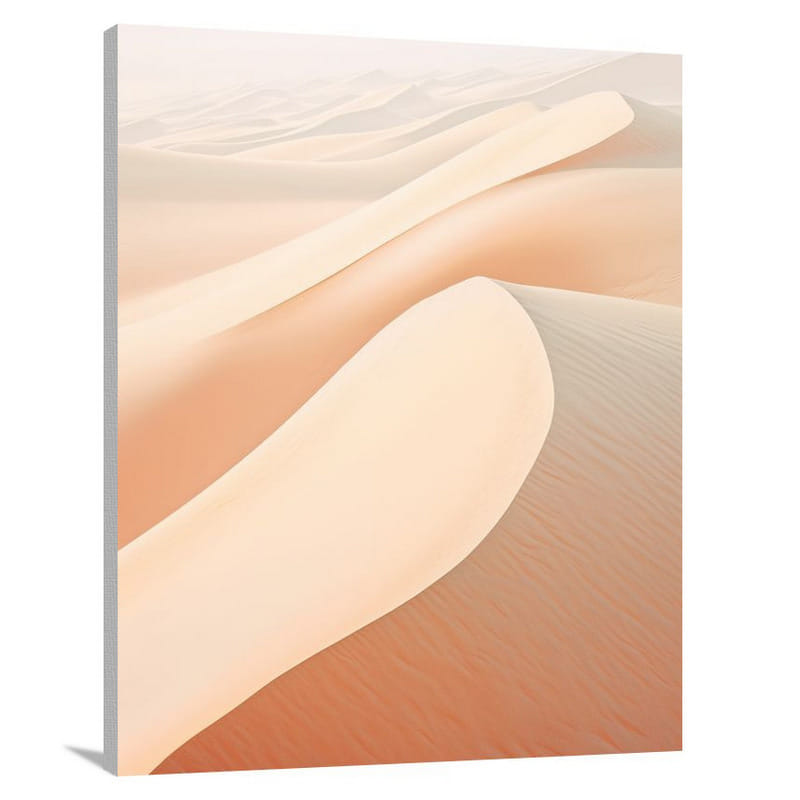 Coastal Sand Dune Symphony - Canvas Print