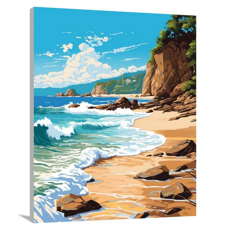 Coastal Serenity - Canvas Print