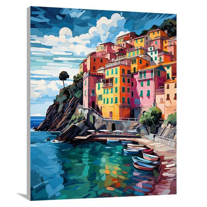 CoastalEurope, Pop Art Splendor - Canvas Print