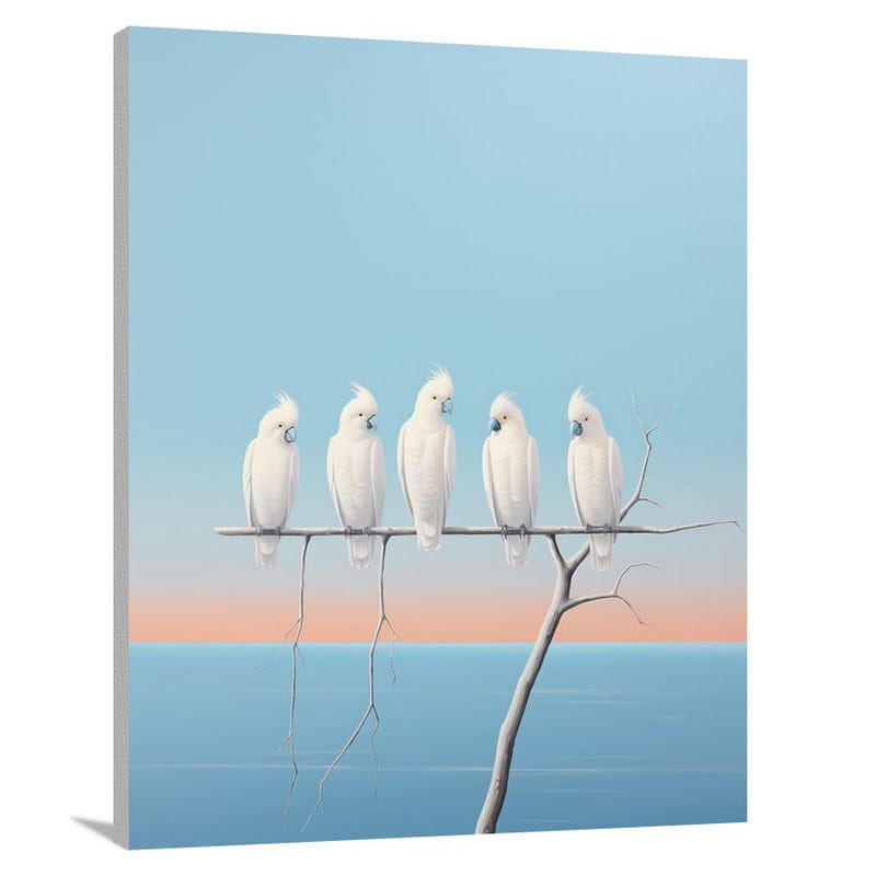 Cockatoo Serenity - Canvas Print