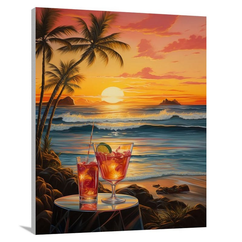 Cocktail Paradise - Canvas Print