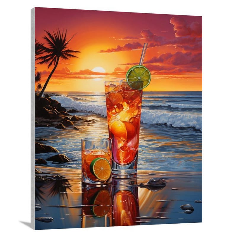 Cocktail Paradise - Contemporary Art - Canvas Print