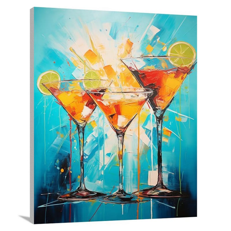 Cocktail Symphony - Canvas Print