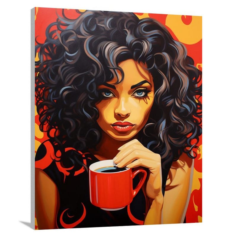 Coffee Drinks - Canvas Print