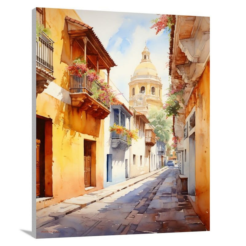 Colombian Charm - Canvas Print