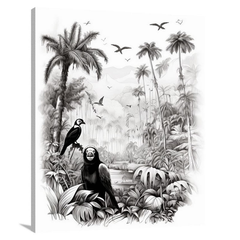 Colombian Jungle - Canvas Print