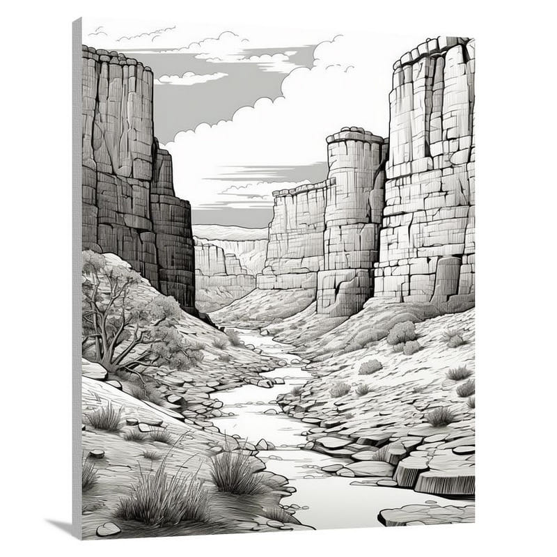 Colorado River Journey - Canvas Print