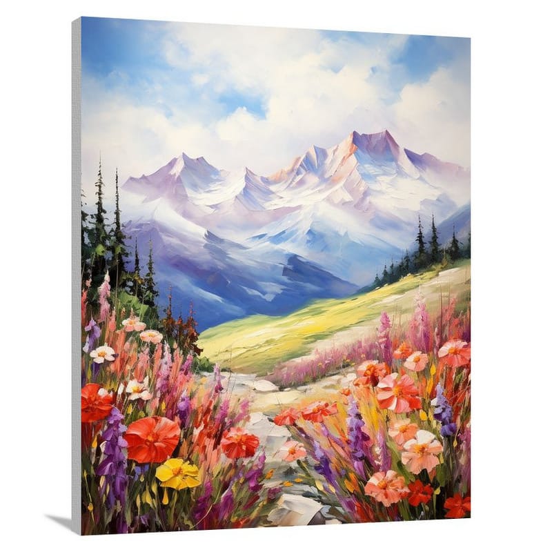 Colorado's Wild Symphony - Impressionist - Canvas Print