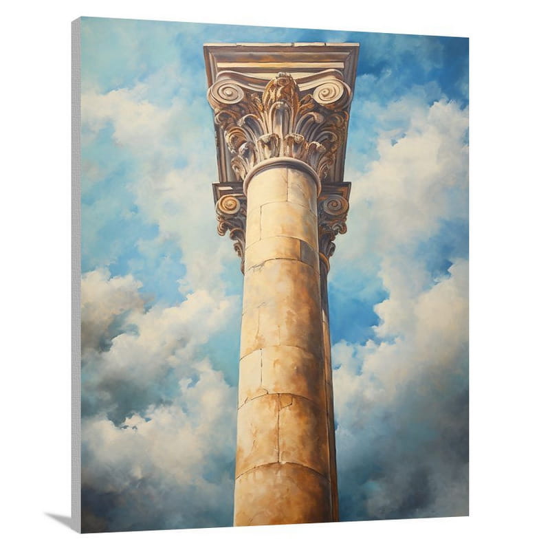 Column of Eternity - Canvas Print