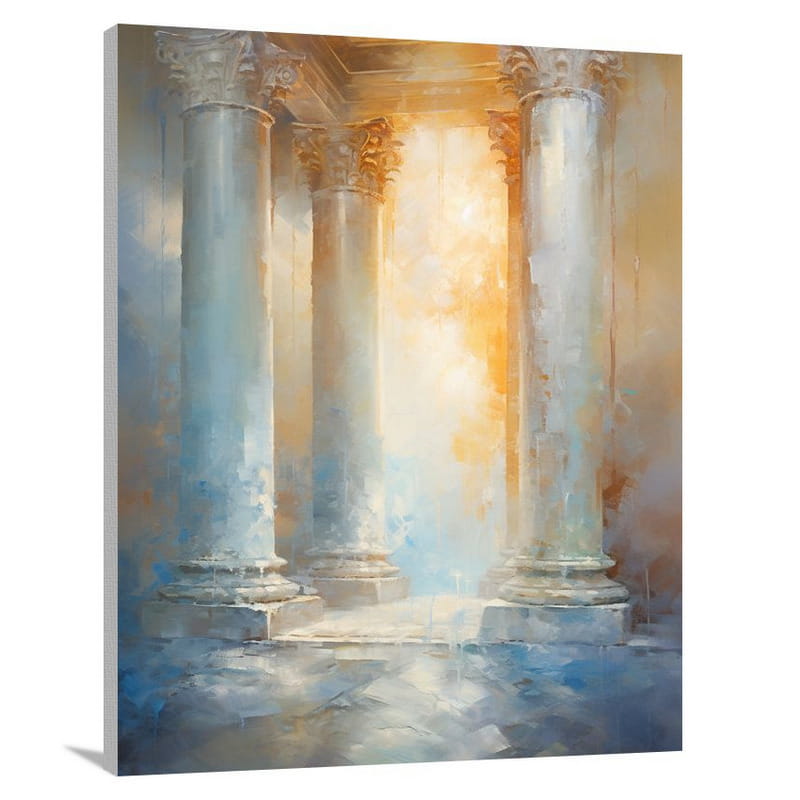 Columnar Splendor - Canvas Print