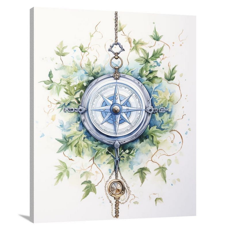 Compass of Serenity - Canvas Print