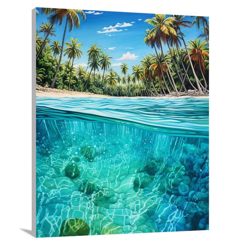 Cook Islands Paradise - Canvas Print