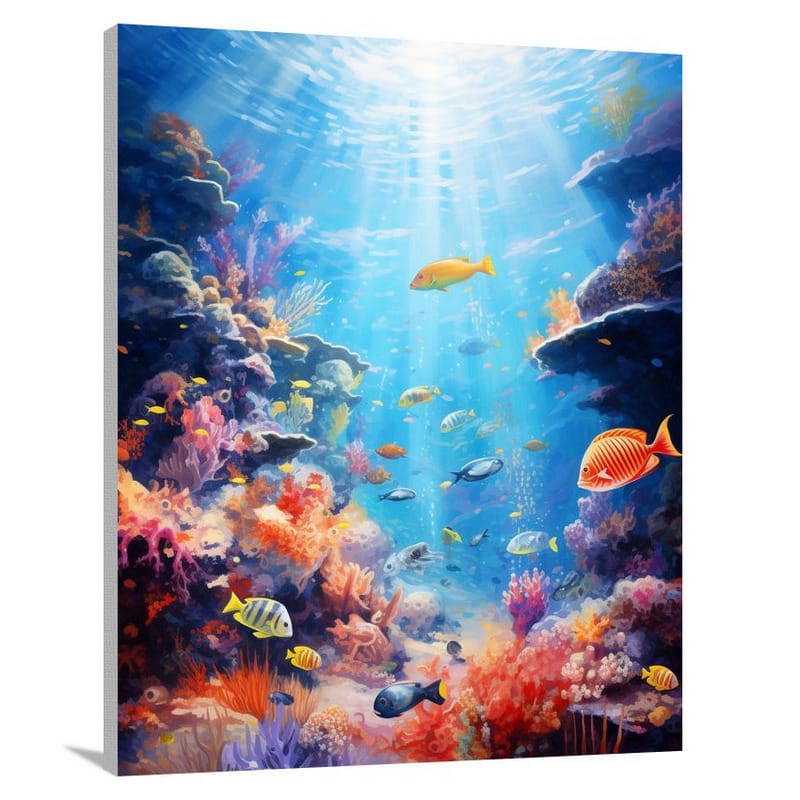 Coral Symphony - Canvas Print