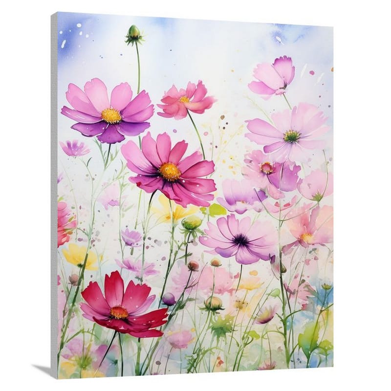 Cosmic Blossoms - Canvas Print