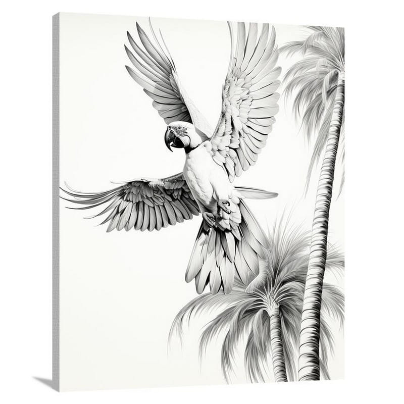 Costa Rica's Avian Symphony - Canvas Print