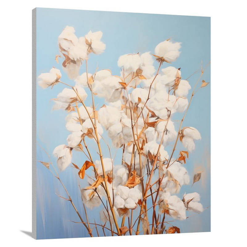 Cotton Whispers - Canvas Print