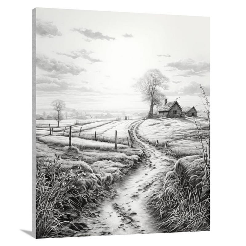 Countryside Awakening - Canvas Print