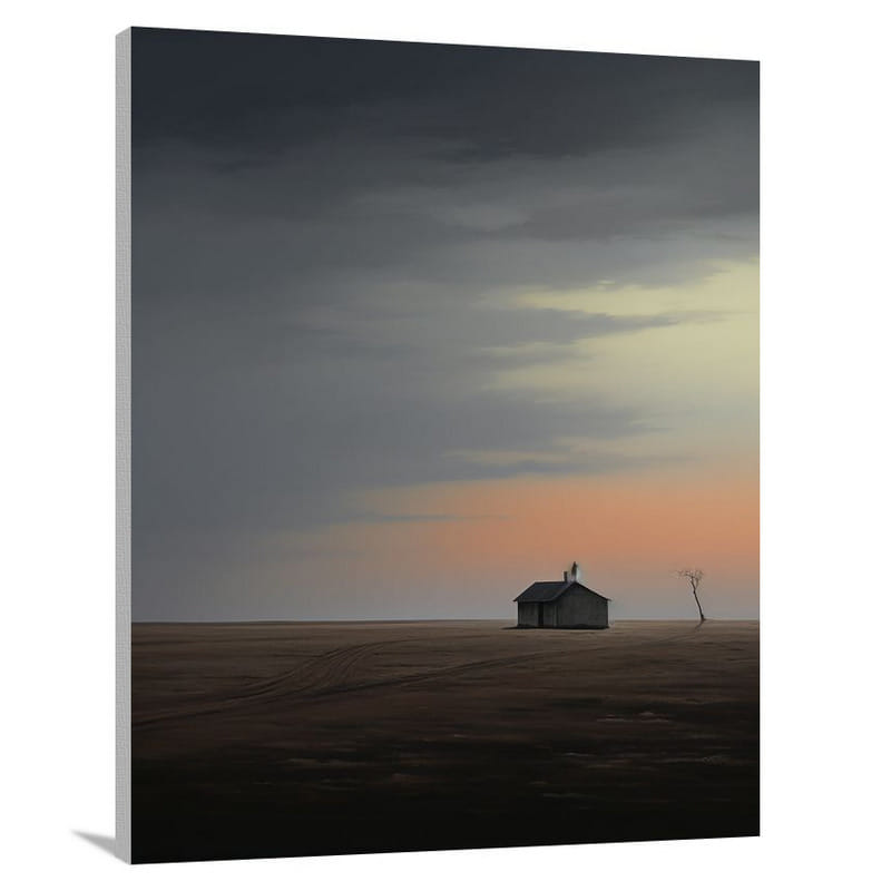 Countryside Reflections - Minimalist - Canvas Print