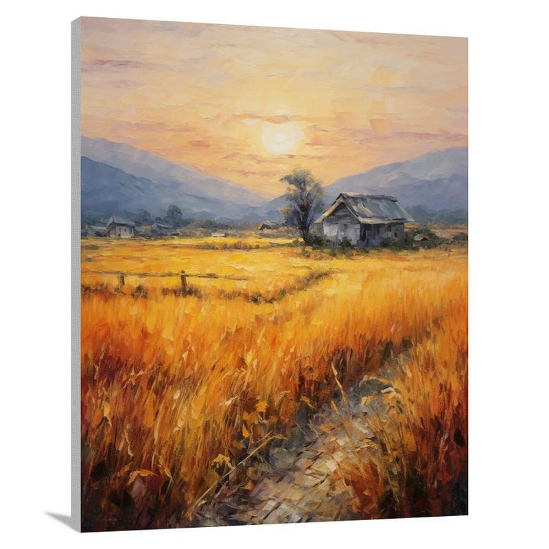 Countryside Serenity - Canvas Print