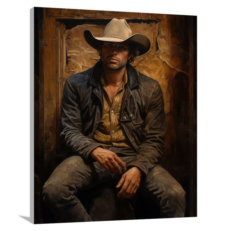 Cowboy's Destiny - Canvas Print