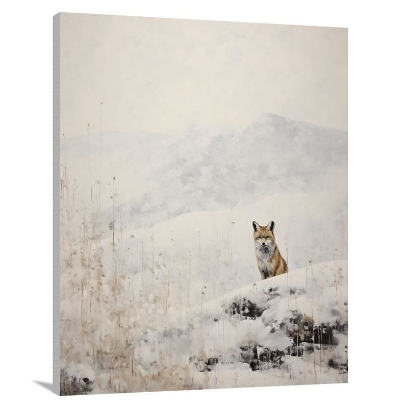 Coyote's Serenity - Canvas Print