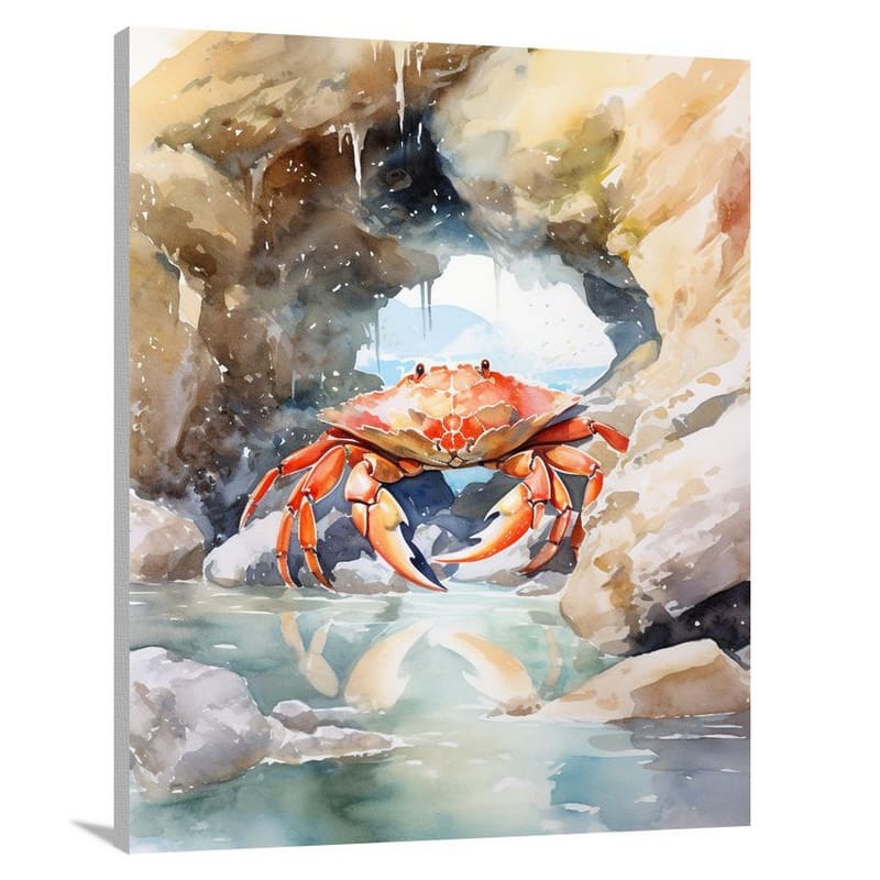Crab's Courage - Canvas Print