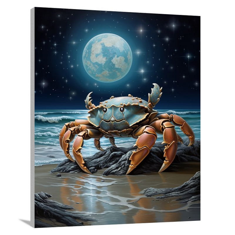 Crab's Solitude - Canvas Print