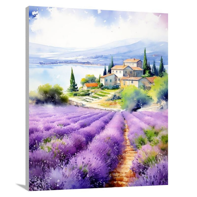 Croatian Lavender Bliss - Canvas Print