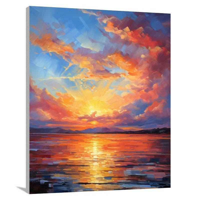 Croatian Sunset - Canvas Print