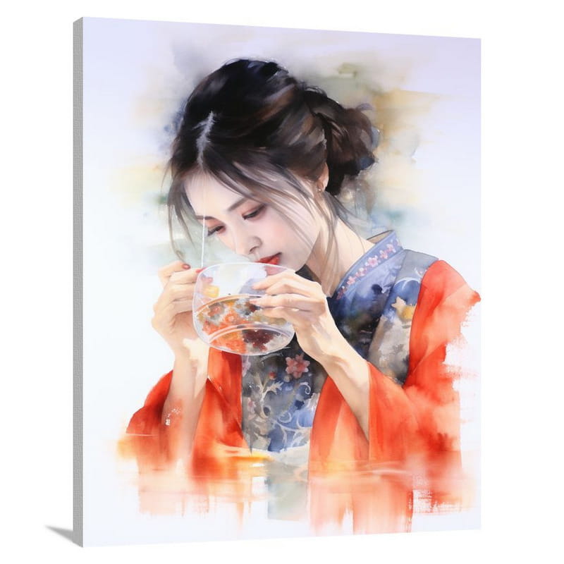 Cultural Elixir: Chinese Serenity - Canvas Print