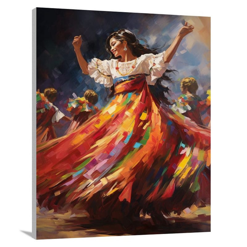 Cultural Fusion: North American Rhythms - Canvas Print