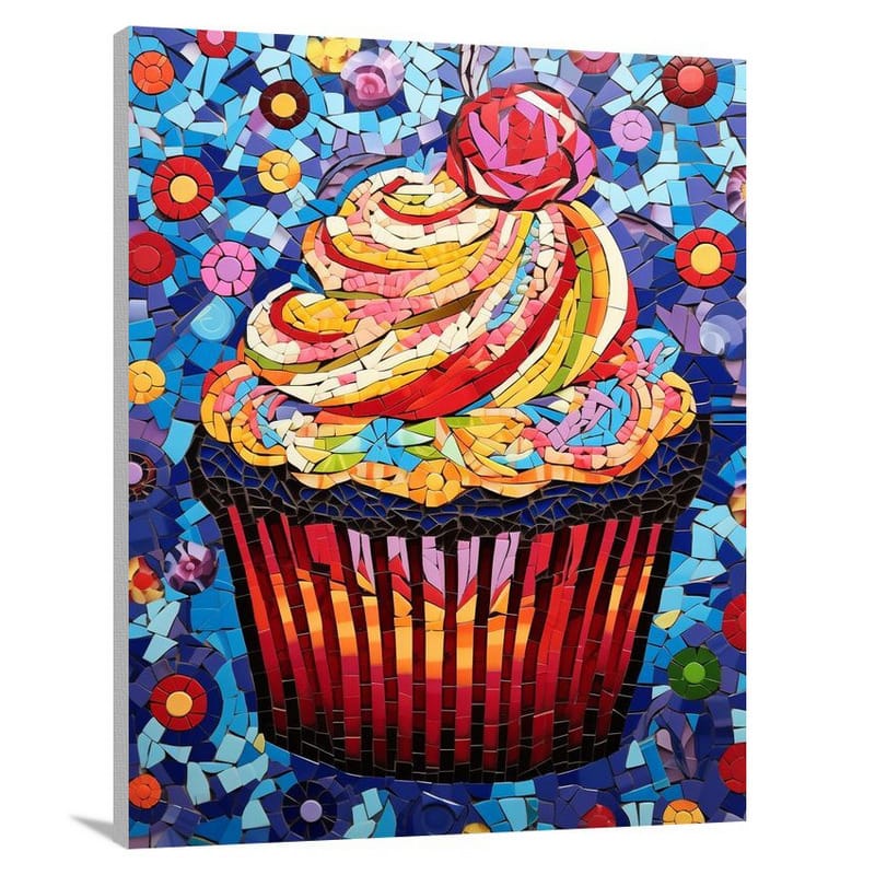 Cupcake Symphony - Pop Art - Canvas Print