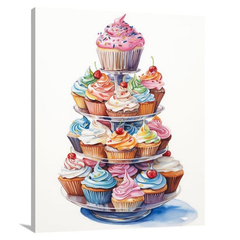 Cupcake Temptation - Canvas Print