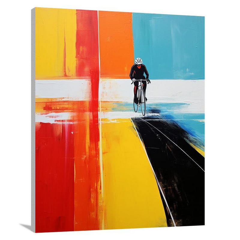 Cycling Velocity - Canvas Print
