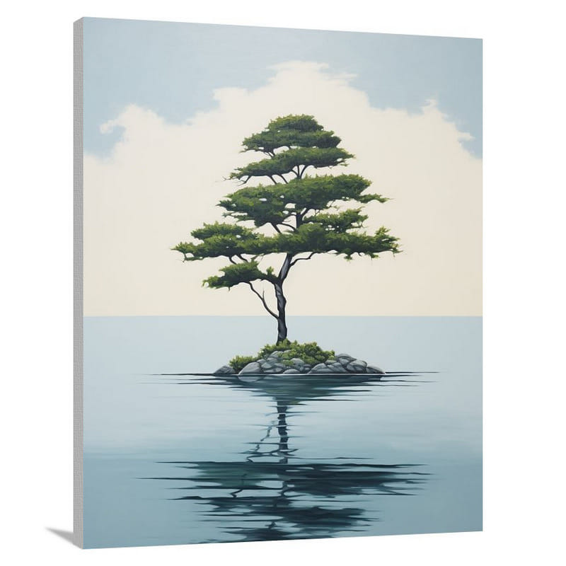 Cypress Reflections - Canvas Print