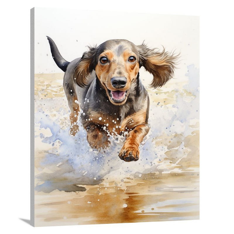 Dachshund's Delight - Canvas Print