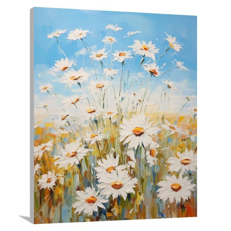 Daisy Dreams - Impressionist - Canvas Print