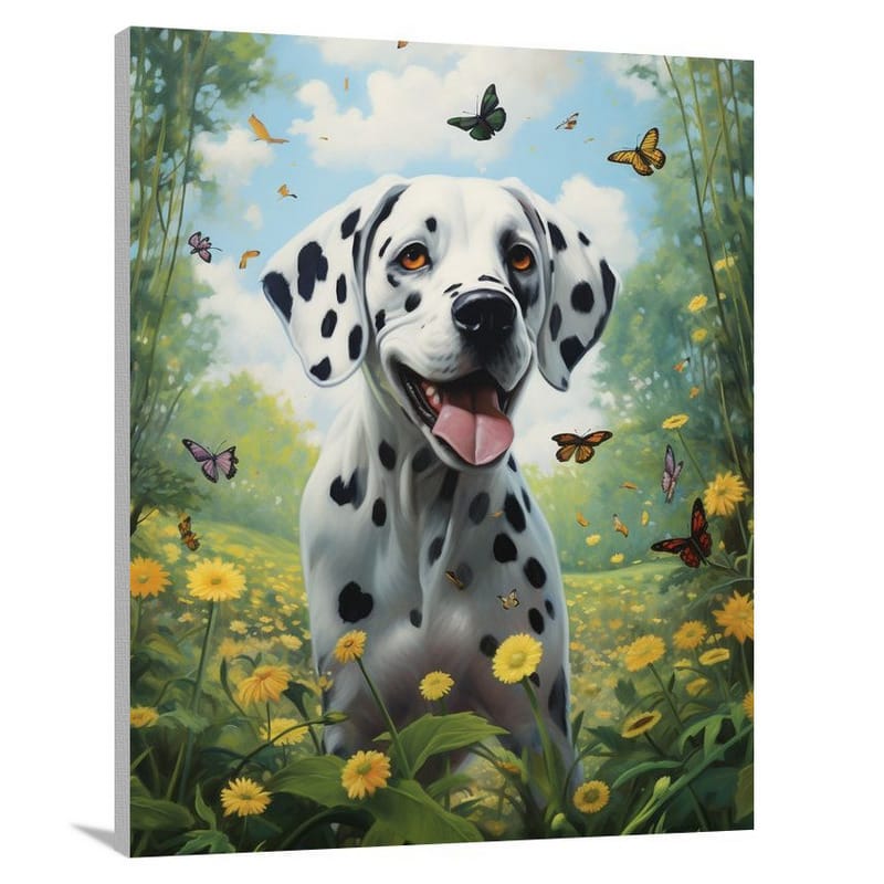 Dalmatian Dreams - Canvas Print