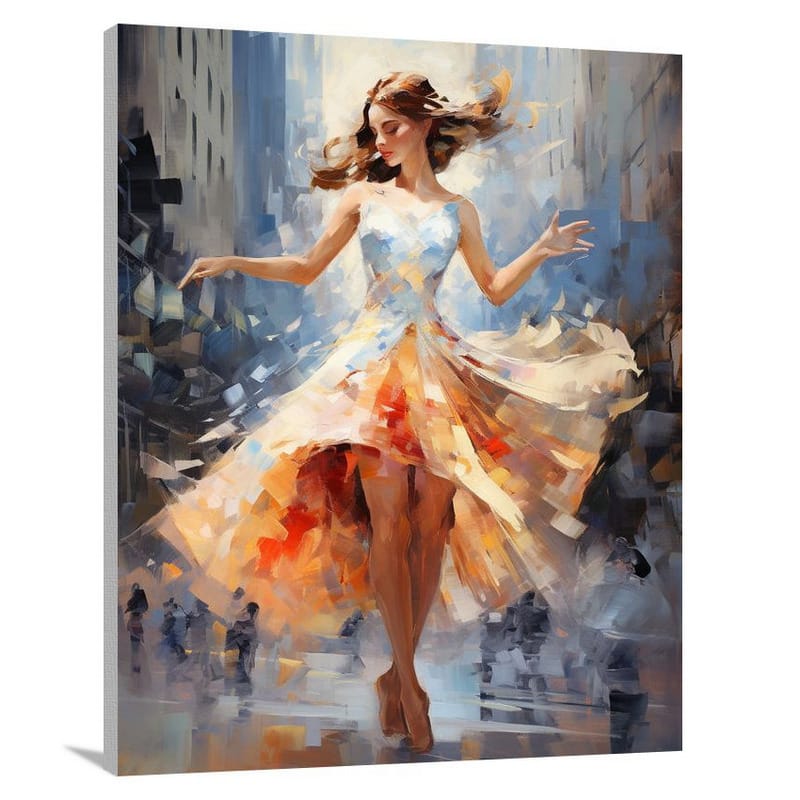 Dancer in the City - Canvas Print