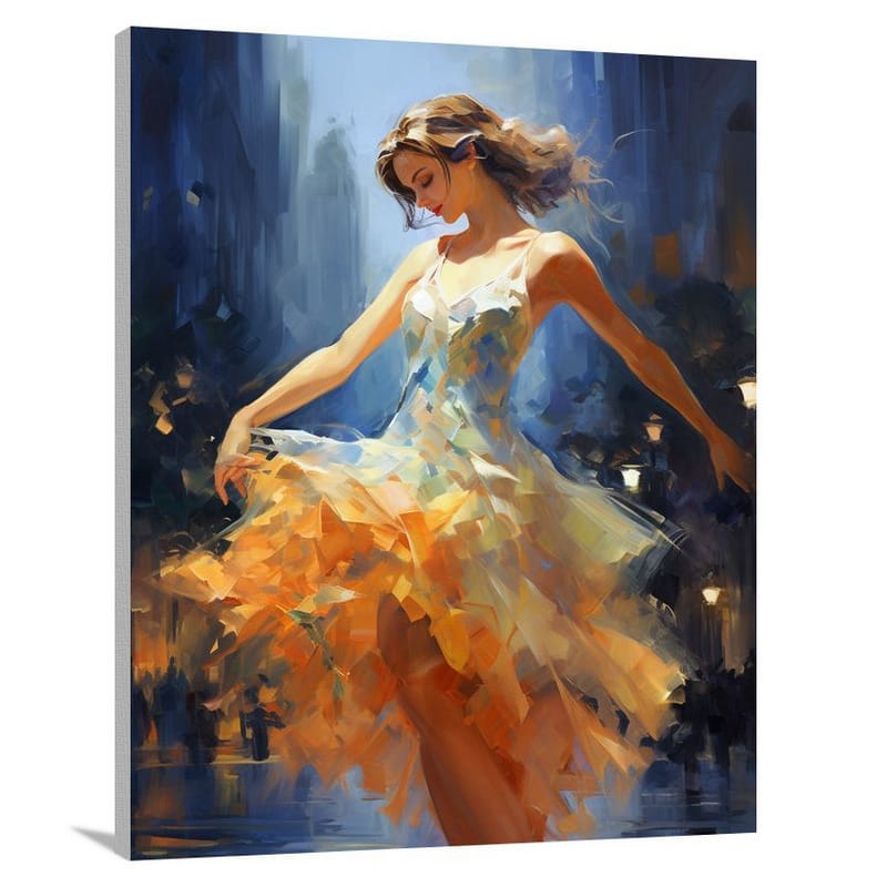 Dancer in the City - Impressionist - Canvas Print