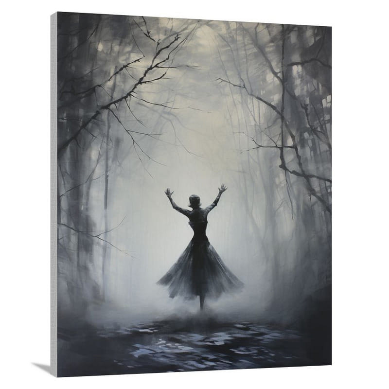 Dancer's Enigma - Canvas Print