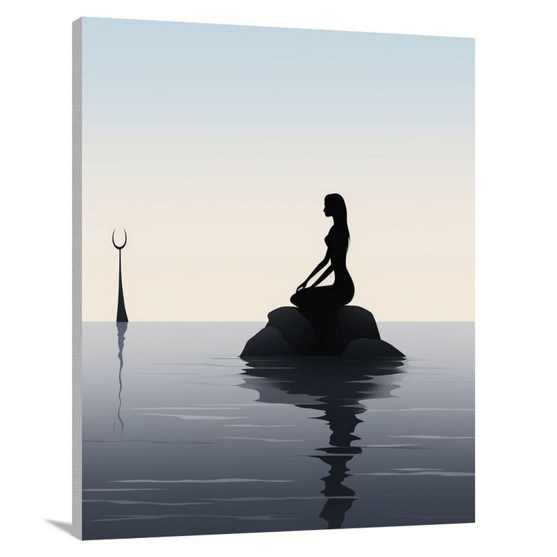 Denmark's Melancholic Horizon - Canvas Print