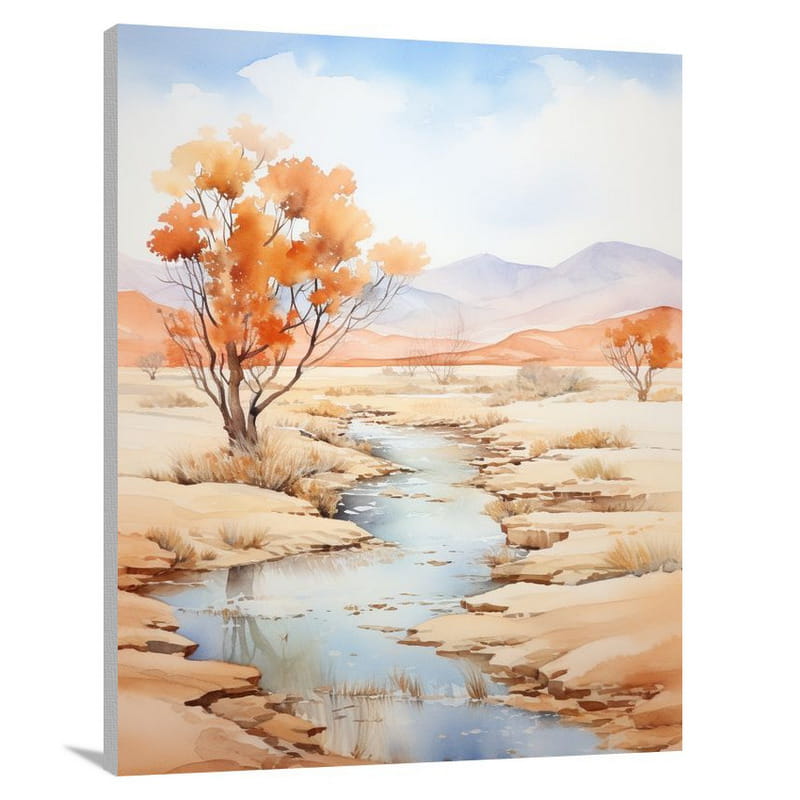Desert Oasis - Canvas Print