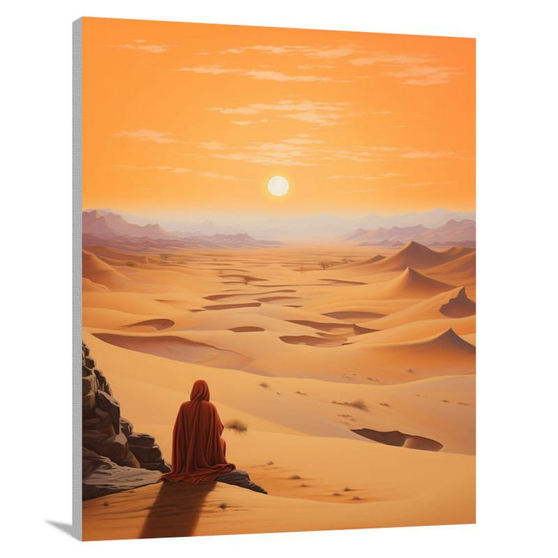 Desert Serenity: United Arab Emirates - Canvas Print